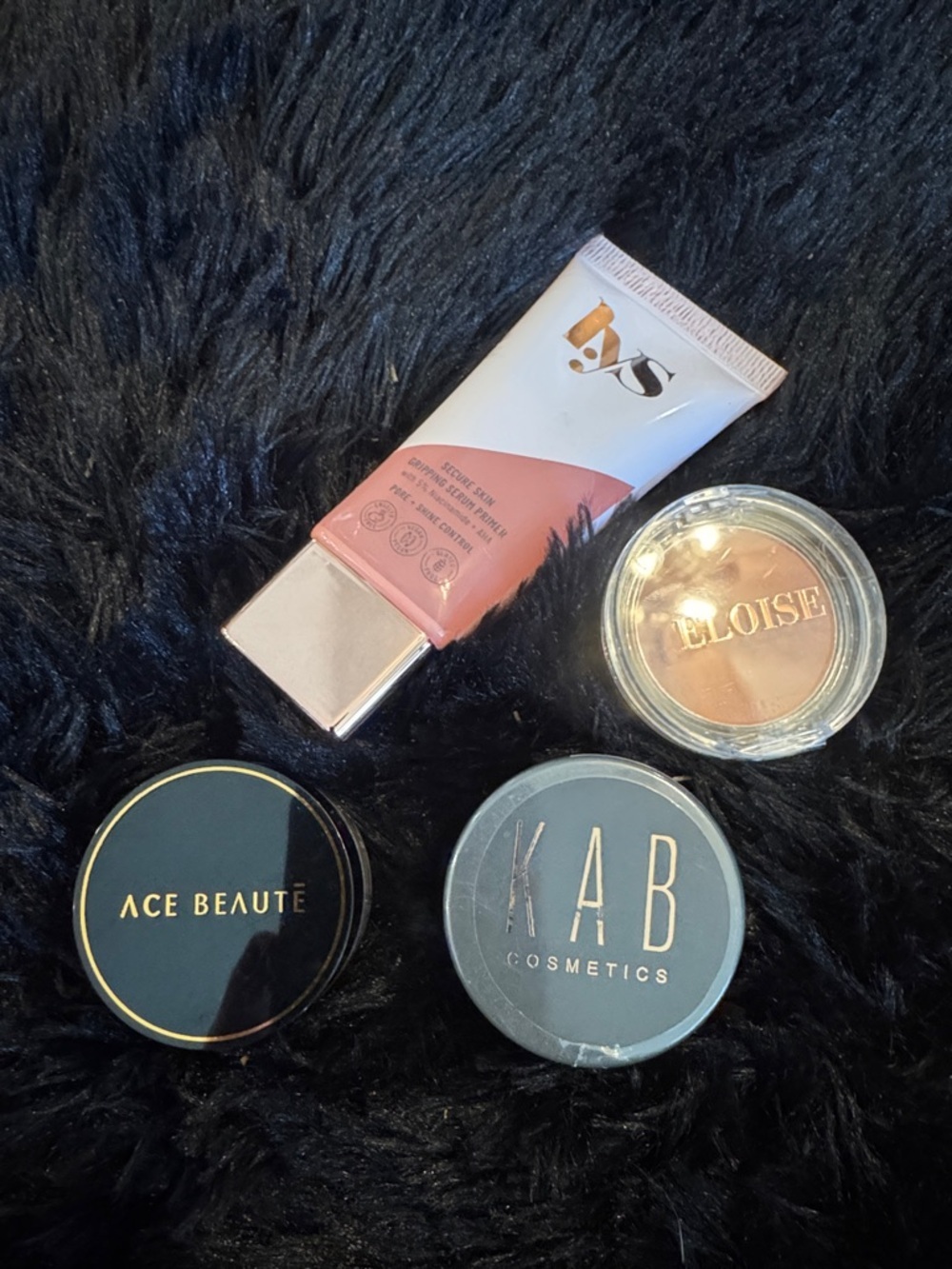 Ace Beaute Highlighter & Blush Set in Peach Pink BUNDLE